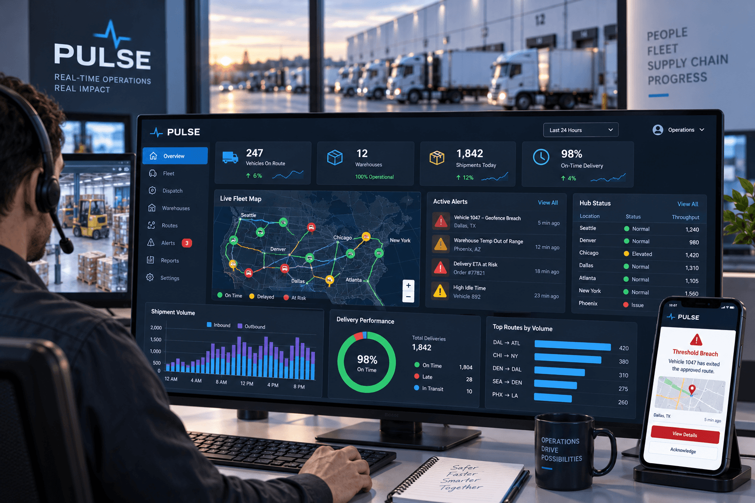 Real-Time Operations Dashboard